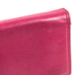 VERSACE Rhinestone Bijoux Logo Flap Chain Bag Crossbody bag Pochette Shoulder Bag Leather pink/Gold Used