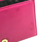 VERSACE Rhinestone Bijoux Logo Flap Chain Bag Crossbody bag Pochette Shoulder Bag Leather pink/Gold Used