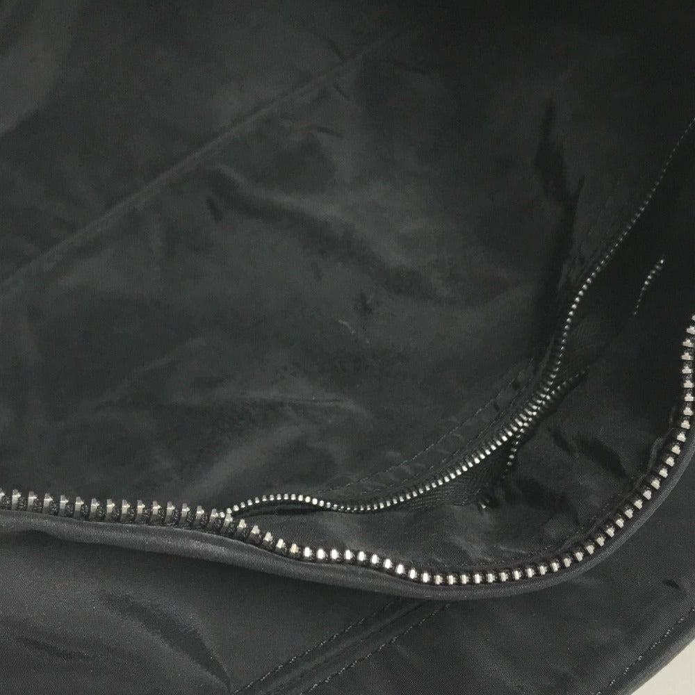 HERMES AcapulcoPM Acapulco PM Bag Tote Bag Square Hand Bag Nylon / Leather Black Used