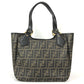 FENDI 8BH156 Zucca logo Shoulder bag, handbag, shoulder bag Tote Bag PVC/Leather Brown Used