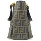 FENDI 8BH156 Zucca logo Shoulder bag, handbag, shoulder bag Tote Bag PVC/Leather Brown Used