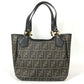 FENDI 8BH156 Zucca logo Shoulder bag, handbag, shoulder bag Tote Bag PVC/Leather Brown Used