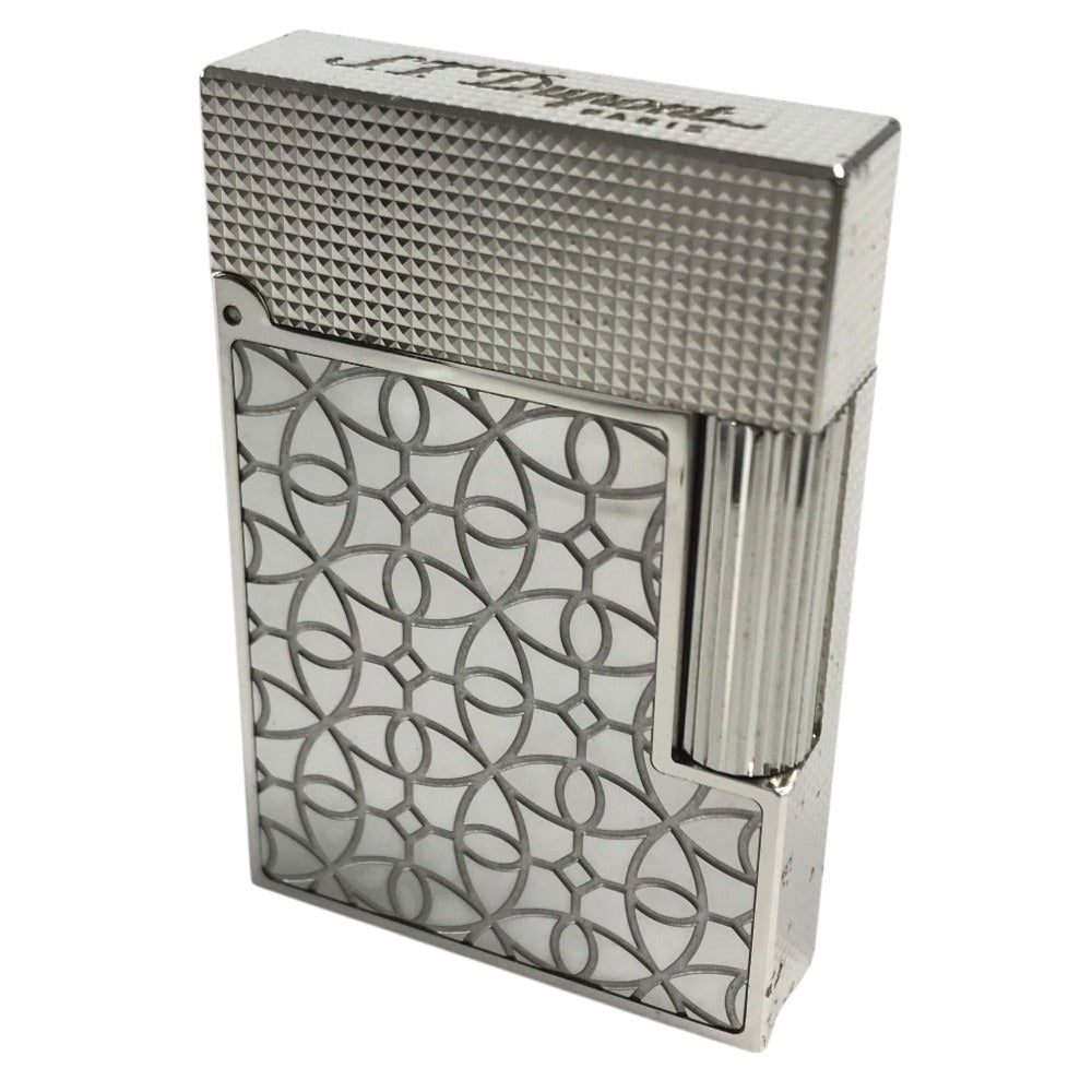 S.T.Dupont Line 2 Small Arabesque Smoking accessories, cigarette smoke Lighter Silver Used