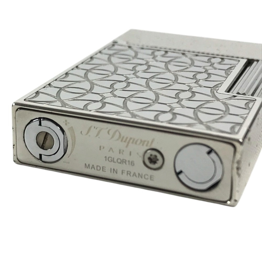 S.T.Dupont Line 2 Small Arabesque Smoking accessories, cigarette smoke Lighter Silver Used