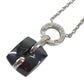 CHANEL K18 Gold 18K Diamond Ultra Pendant Chain Necklace Accessories Jewelry Necklace Au750 Black/Silver Used