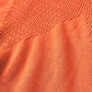 CHANEL P40715 CC Logo CC Mark Mesh apparel Dress cotton Orange Used