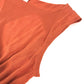CHANEL P40715 CC Logo CC Mark Mesh apparel Dress cotton Orange Used