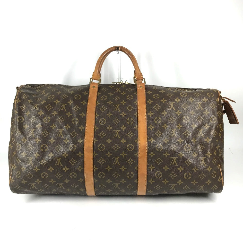 LOUIS VUITTON M41412 Monogram KeepallBandouliere60 Travel Bags Travel Bags Hand Bags Duffle Bag MonogramCanvas Brown Used
