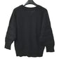 HERMES logo Apparel Long-sleeved tops Long-sleeved knit knit Cashmere Black Used