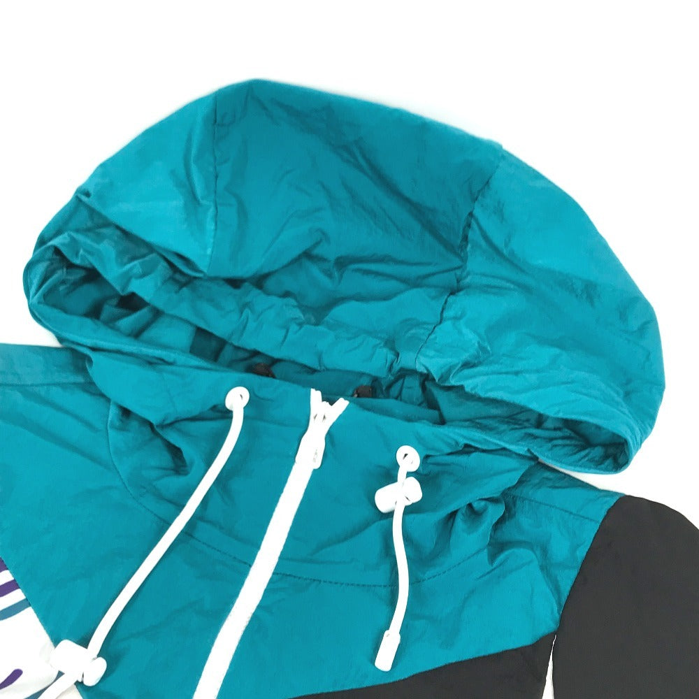 LOUIS VUITTON 不明 Patchwork Logo Lightweight Windbreaker Long-sleeved jacket, apparel Nylon jacket Nylon Multicolore Used