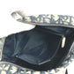 Dior Logo Trotter No. 1 Crossbody bag Pochette Shoulder Bag PVC / Patent Leather blue/White Used