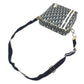 Dior Logo Trotter No. 1 Crossbody bag Pochette Shoulder Bag PVC / Patent Leather blue/White Used