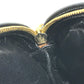 VERSACE vintage Logo Big Medusa Crossbody bag Pochette Shoulder Bag Leather Black/Gold Used