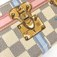 LOUIS VUITTON N60109 ダミエ アズ―ル サマートランクコレクション ポルトフォイユ クレマンス 長財布 ダミエアズールキャンバス レディース ホワイト