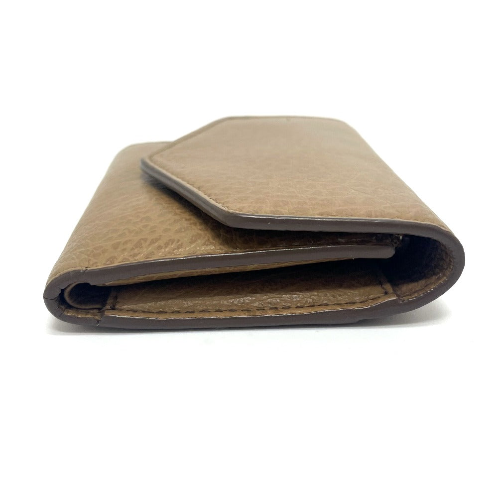 Maison Margiela S56UI0136 エンベロープ ウォレット 財布 ミニウォレット 3つ折り財布 レザー レディース ベージュ系