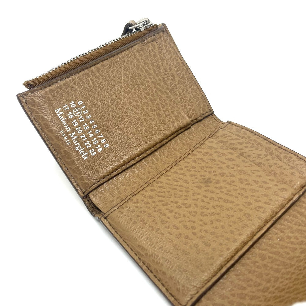 Maison Margiela S56UI0136 エンベロープ ウォレット 財布 ミニウォレット 3つ折り財布 レザー レディース ベージュ系