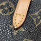 LOUIS VUITTON M51159 Monogram Canvas Pochette Marel Waist Pouch/Fan Bag in Brown