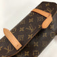 LOUIS VUITTON M51159 Monogram Canvas Pochette Marel Waist Pouch/Fan Bag in Brown