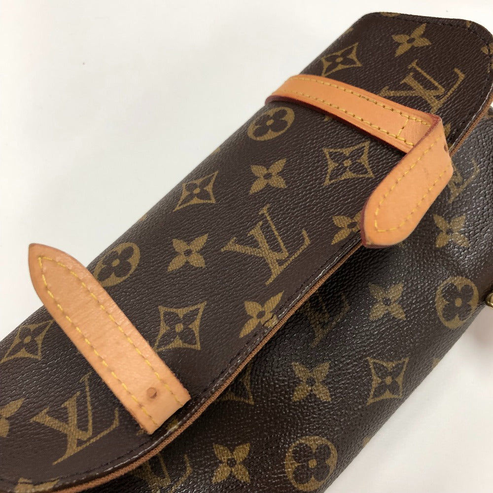 LOUIS VUITTON M51159 Monogram Canvas Pochette Marel Waist Pouch/Fan Bag in Brown