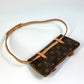 LOUIS VUITTON M51159 Monogram Canvas Pochette Marel Waist Pouch/Fan Bag in Brown