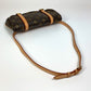 LOUIS VUITTON M51159 Monogram Canvas Pochette Marel Waist Pouch/Fan Bag in Brown