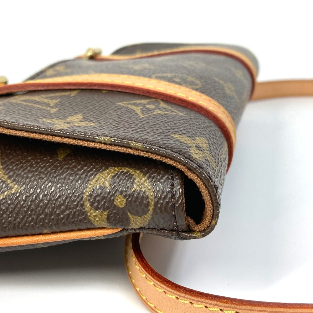 LOUIS VUITTON M51159 Monogram Canvas Pochette Marel Waist Pouch/Fan Bag in Brown