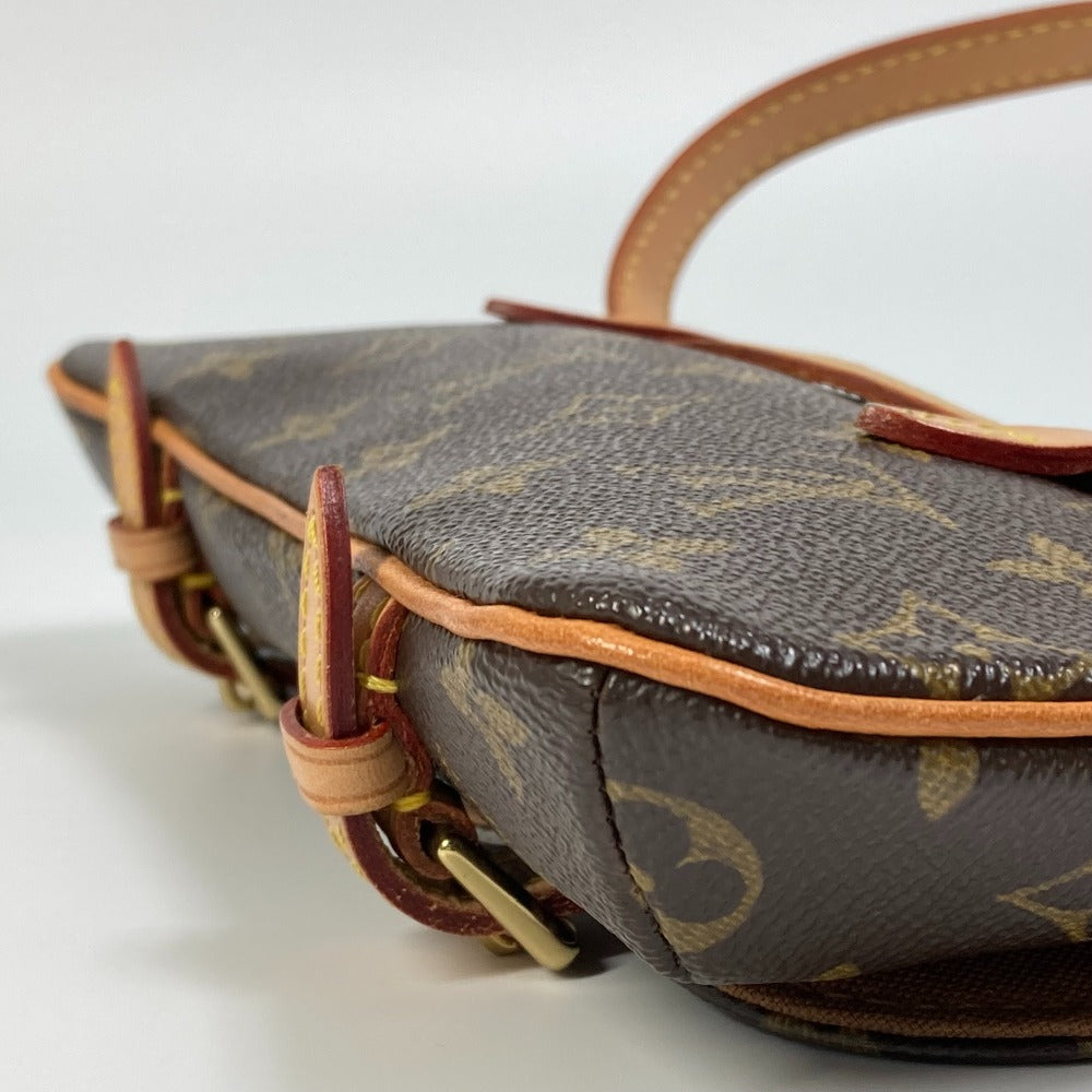 LOUIS VUITTON M51159 Monogram Canvas Pochette Marel Waist Pouch/Fan Bag in Brown
