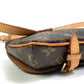 LOUIS VUITTON M51159 Monogram Canvas Pochette Marel Waist Pouch/Fan Bag in Brown