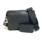 LOUIS VUITTON M69827 Monogram Shadow Duo Messenger Bag, Crossbody Bag, Monogram Shadow Leather, Men's, Black