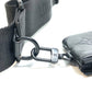 LOUIS VUITTON M69827 Monogram Shadow Duo Messenger Bag, Crossbody Bag, Monogram Shadow Leather, Men's, Black