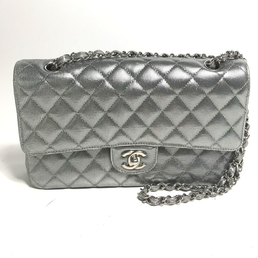 CHANEL ココマーク CC マトラッセ 25 Wチェーン 肩掛け カバン ショルダーバッグ レザー レディース - brandshop-reference