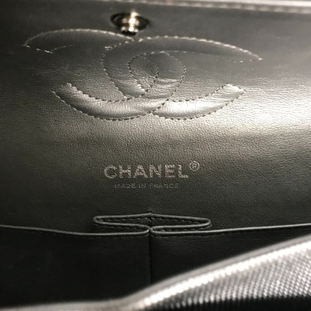 CHANEL ココマーク CC マトラッセ 25 Wチェーン 肩掛け カバン ショルダーバッグ レザー レディース - brandshop-reference