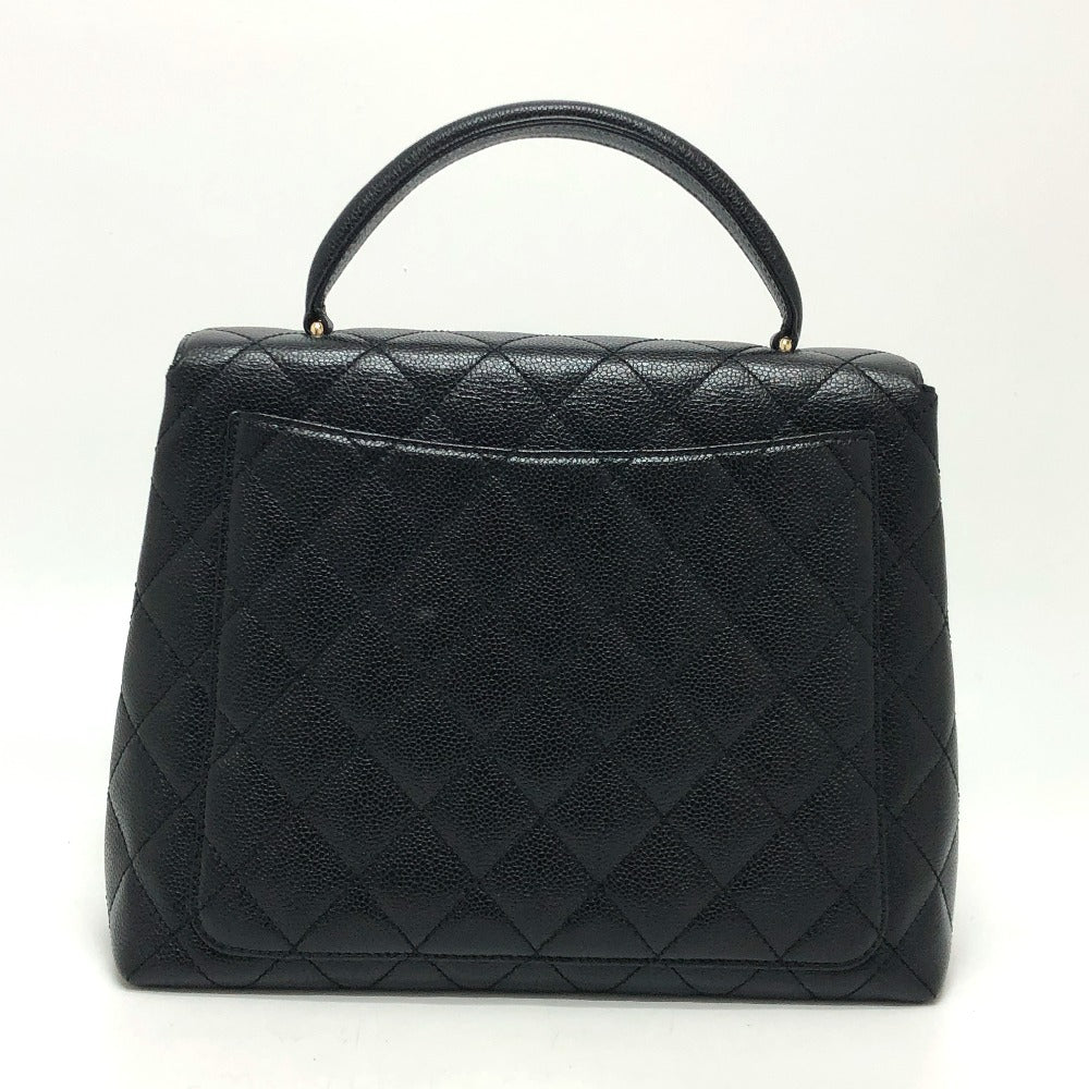 CHANEL ココマーク CC マトラッセ キルティング カバン トートバッグ ハンドバッグ キャビアスキン レディース - brandshop-reference