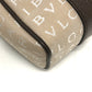 BVLGARI Logomania Tote Bag, Canvas/Leather, Beige, Women's