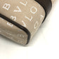 BVLGARI Logomania Tote Bag, Canvas/Leather, Beige, Women's