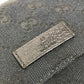 GUCCI 146304 GG Belt Bag, Body Bag, Waist Bag, GG Canvas, Men's, Black