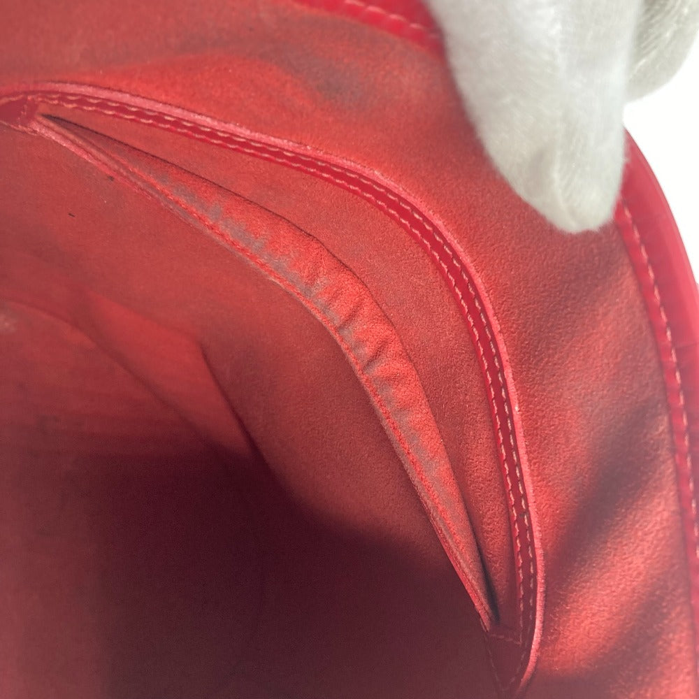 LOUIS VUITTON M5899E Epi Petit Bucket PM Shoulder Tote Bag in Epi Leather, Red