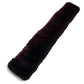 CHANEL CC Coco Mark Fur Scarf for Women, Red and Bordeaux