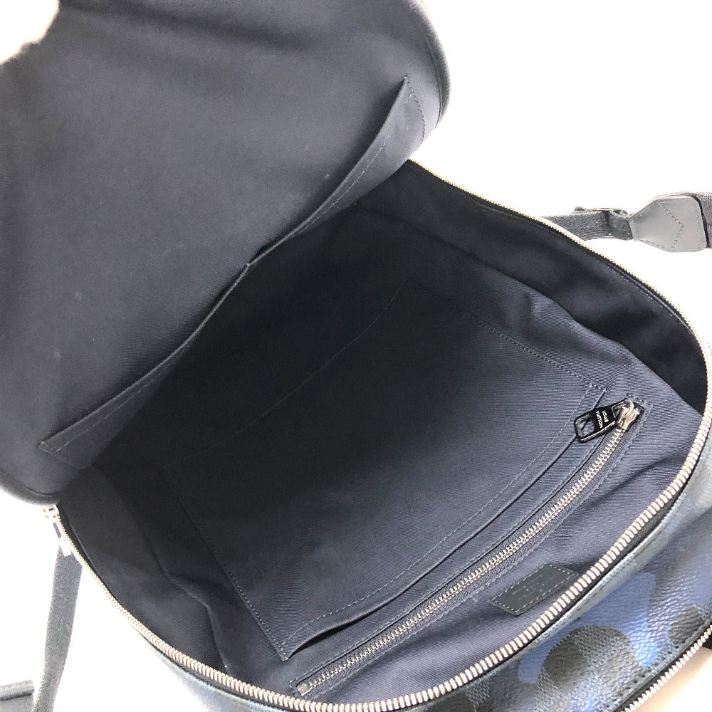 LOUIS VUITTON N41510 Damier Cobalt Andy Backpack, Men's Damier Cobalt Canvas, Cobalt Blue