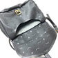 MCM Crossbody Logogram Messenger Bag Shoulder Bag in PVC/Leather, Black