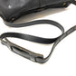 MCM Crossbody Logogram Messenger Bag Shoulder Bag in PVC/Leather, Black