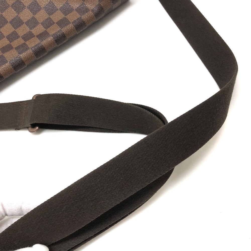 LOUIS VUITTON N51211　 ダミエ ブルックリンMM カバン メッセンジャーバッグ ショルダーバッグ ダミエキャンバス レディース エベヌ エベヌ