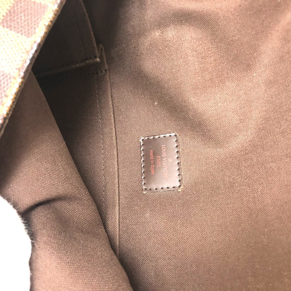 LOUIS VUITTON N51211　 ダミエ ブルックリンMM カバン メッセンジャーバッグ ショルダーバッグ ダミエキャンバス レディース エベヌ エベヌ