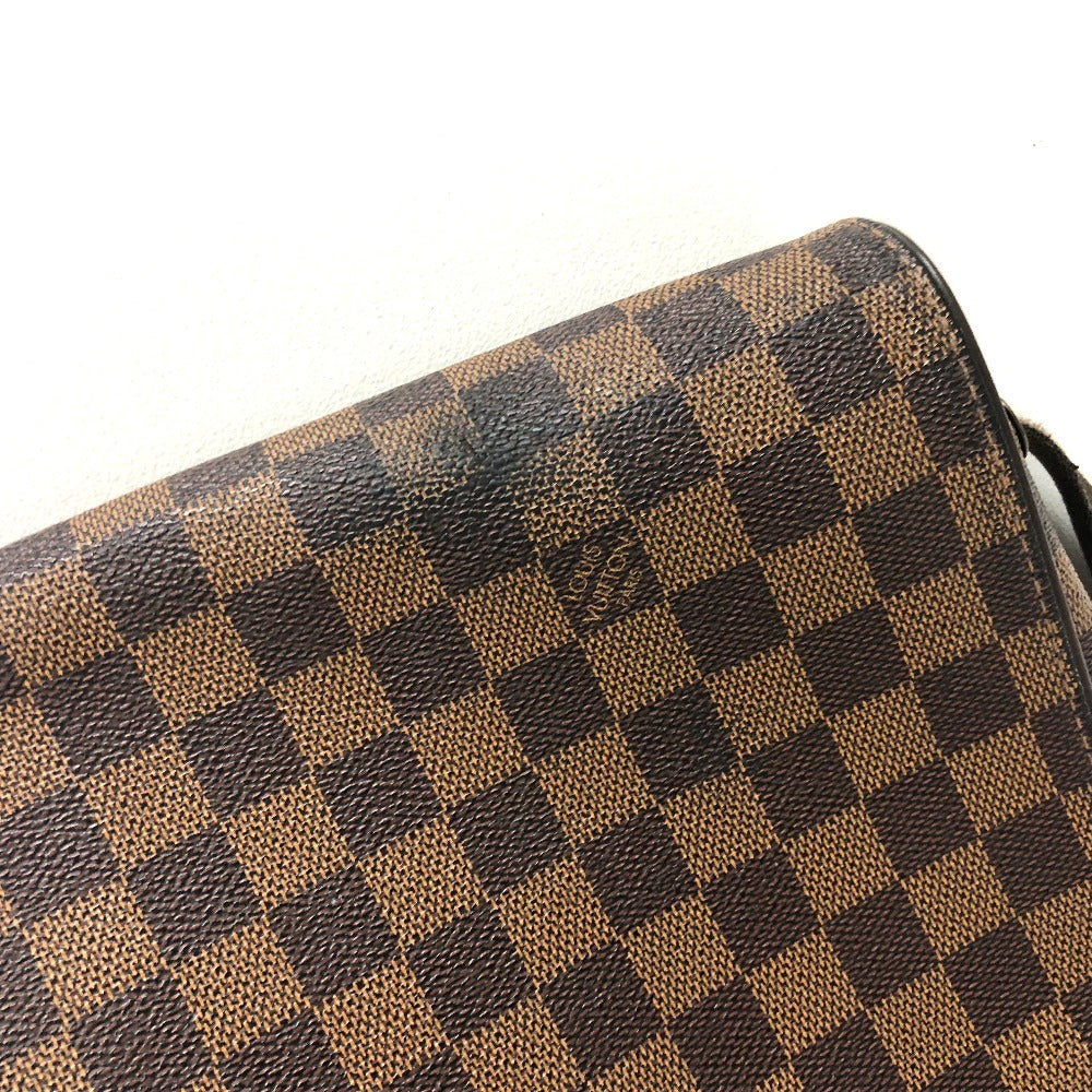 LOUIS VUITTON N51211　 ダミエ ブルックリンMM カバン メッセンジャーバッグ ショルダーバッグ ダミエキャンバス レディース エベヌ エベヌ