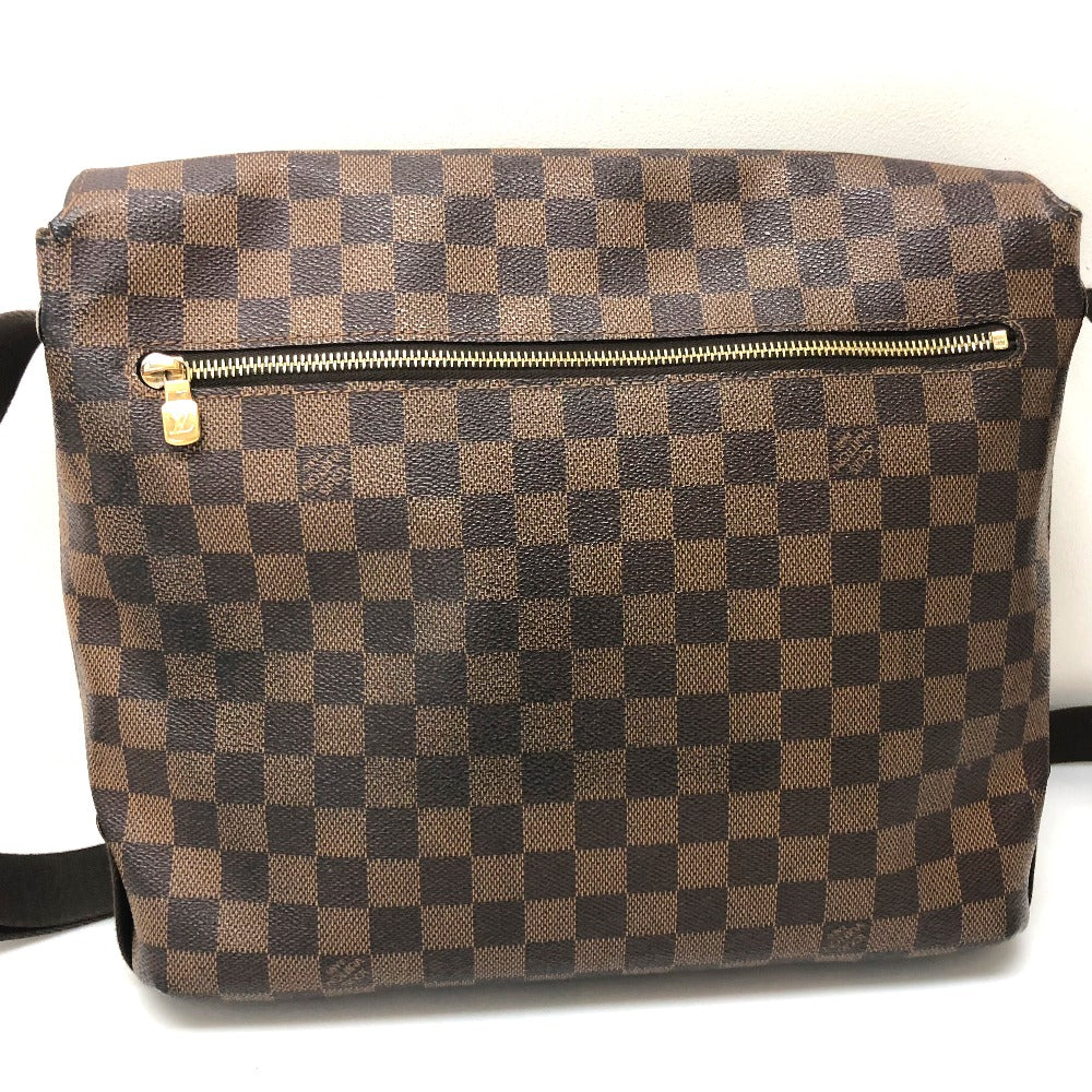 LOUIS VUITTON N51211　 ダミエ ブルックリンMM カバン メッセンジャーバッグ ショルダーバッグ ダミエキャンバス レディース エベヌ エベヌ
