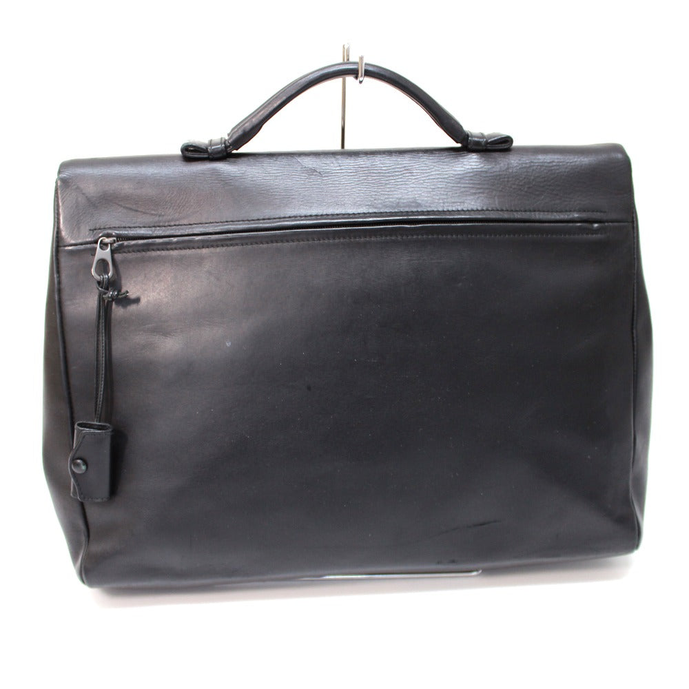 BOTTEGA VENETA 113095 Tote Bag, Handbag, Briefcase, Business Bag, Leather, Men's, Black