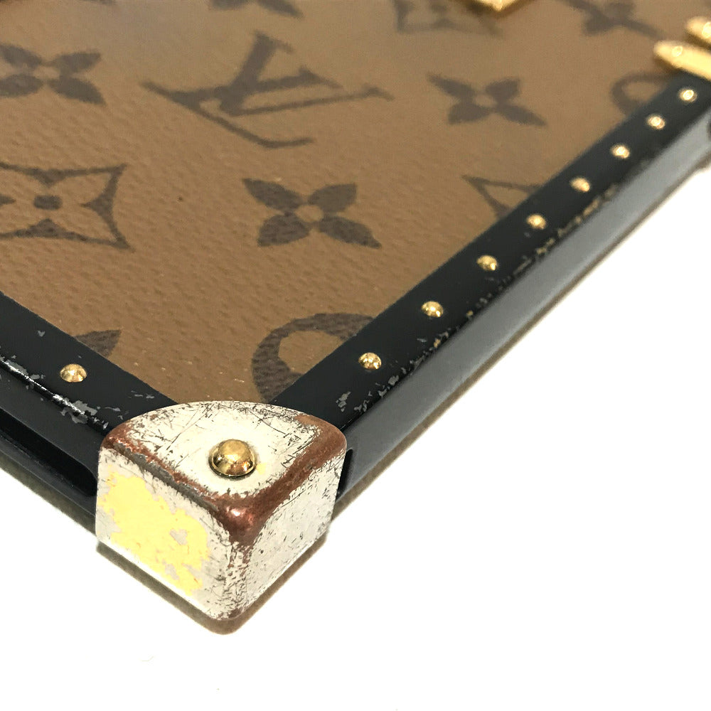 LOUIS VUITTON M64487 モノグラムリバース アイ トランク iphone7+ アイフォンケース スマートフォンケース モノグラムリバースキャンバス レディース ブラウン ブラウン