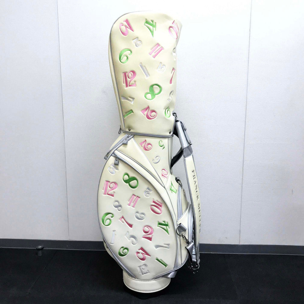 FRANCK MULLER Miyakojima Caddy Bag, Golf Bag, Shoulder Bag, Leather, Unisex, Multicolor