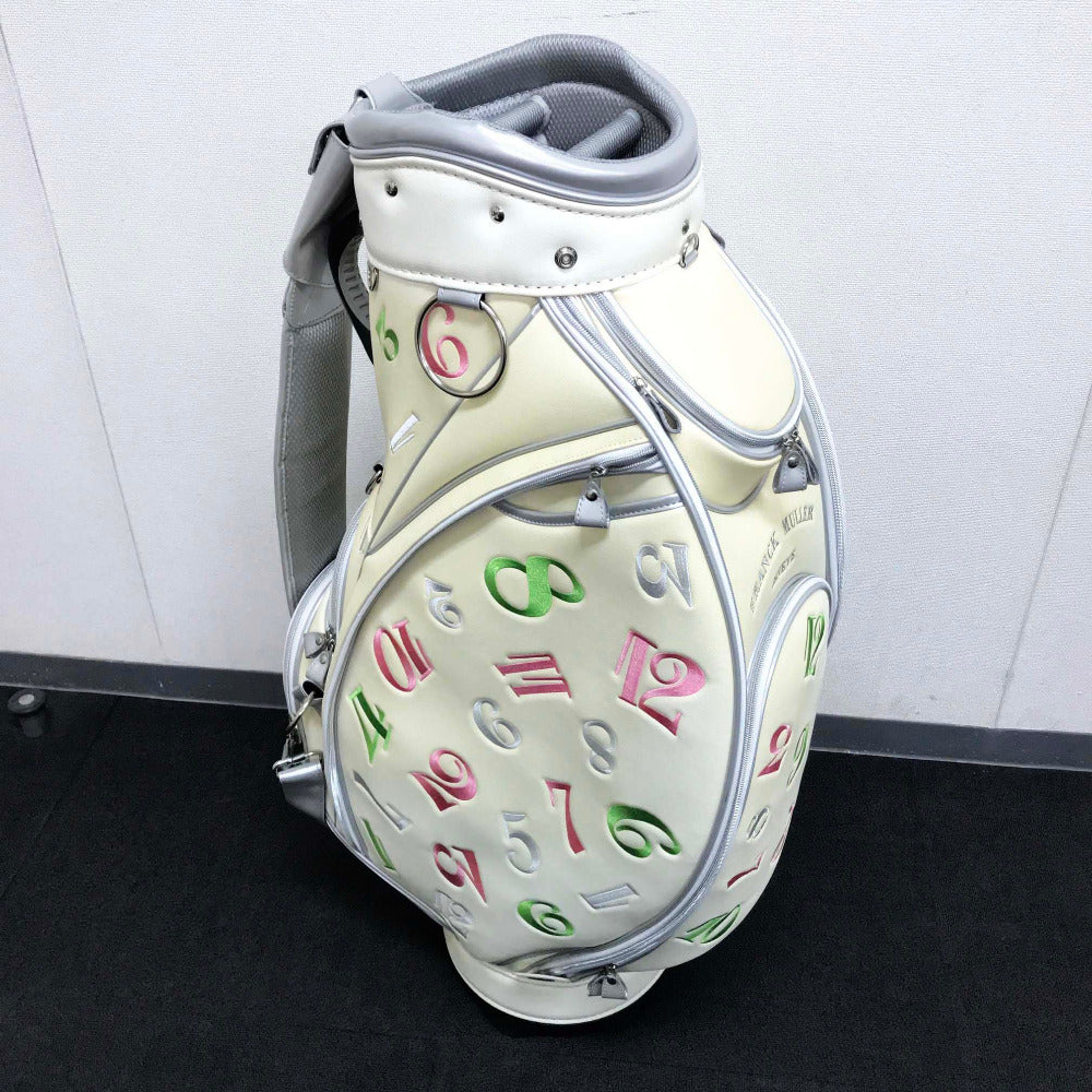 FRANCK MULLER Miyakojima Caddy Bag, Golf Bag, Shoulder Bag, Leather, Unisex, Multicolor