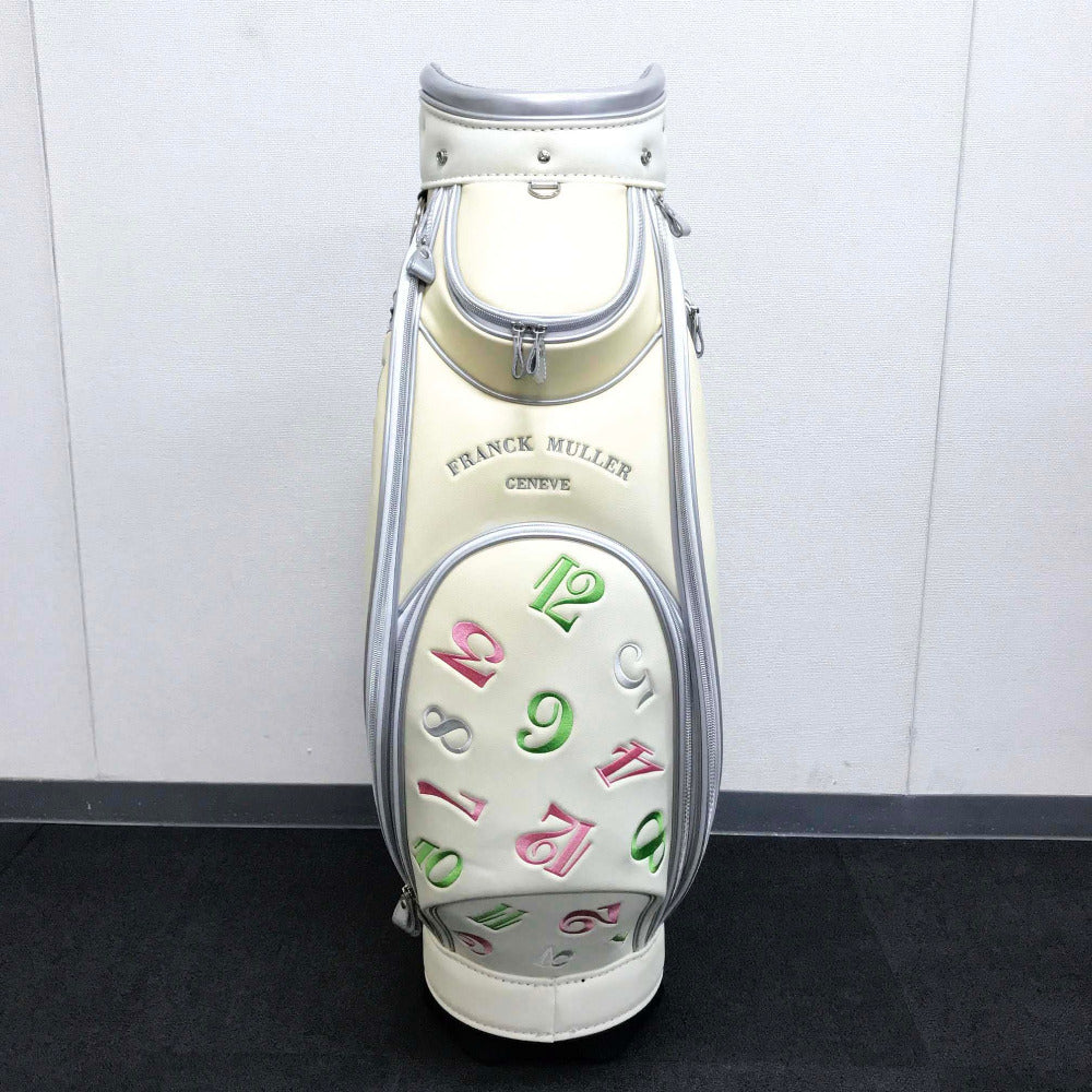 FRANCK MULLER Miyakojima Caddy Bag, Golf Bag, Shoulder Bag, Leather, Unisex, Multicolor